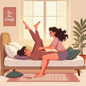 legs behind head sex position