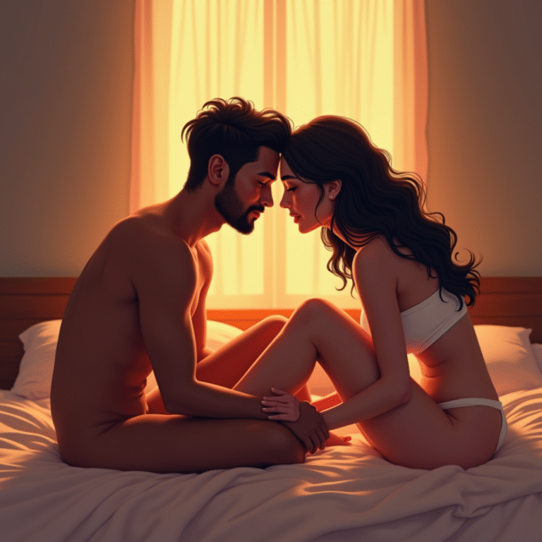 seated scissors sex position